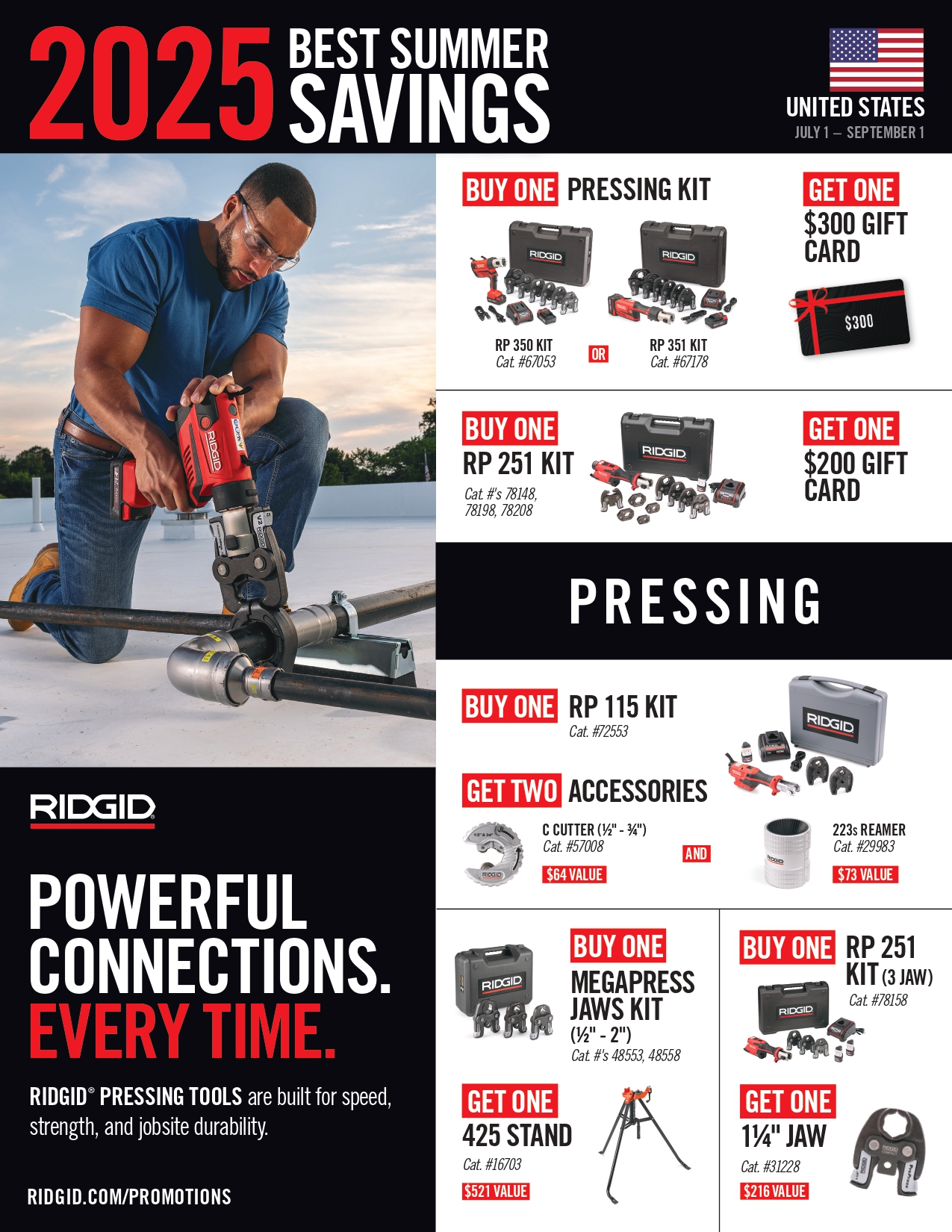 RIDGID Summer Promo