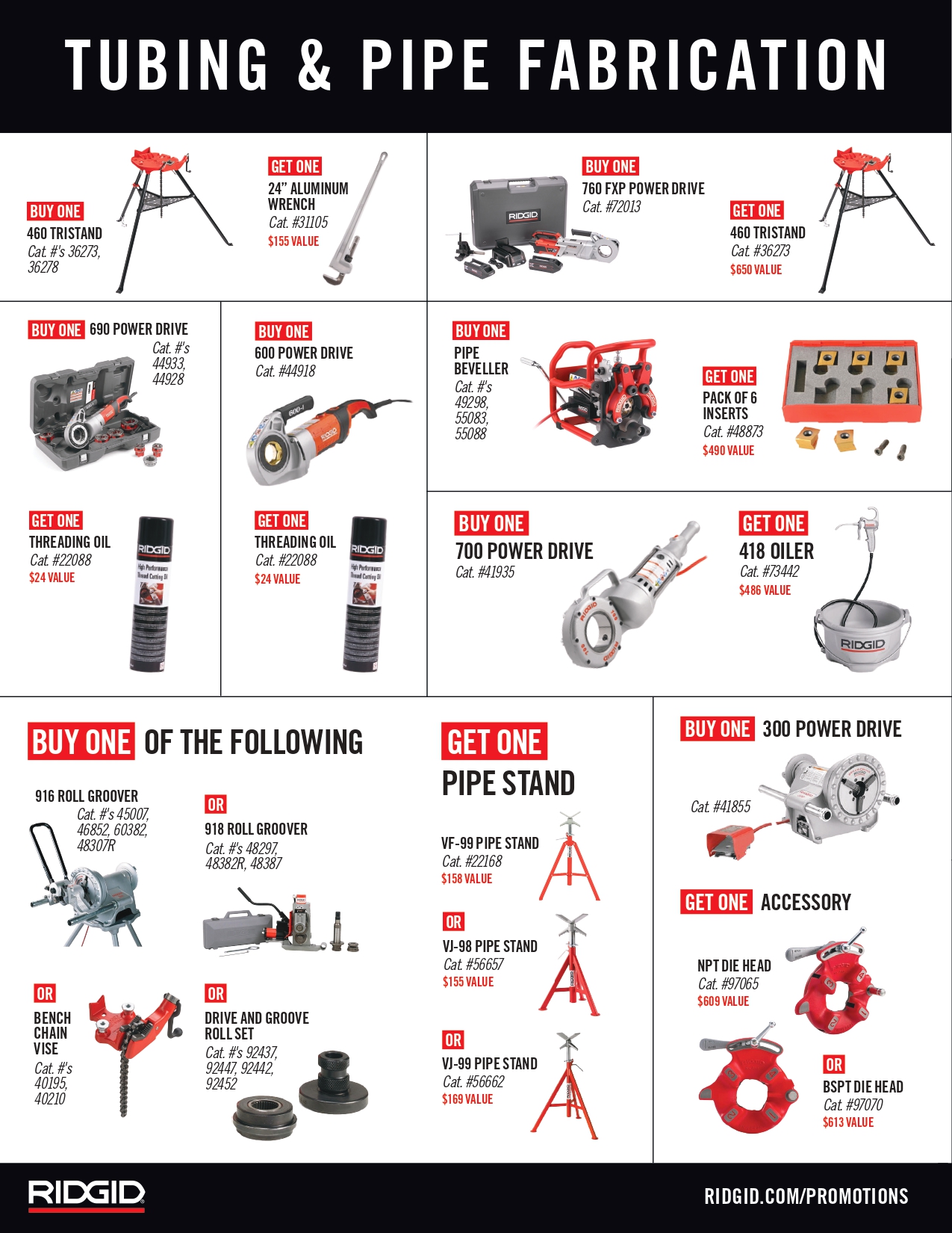 RIDGID Summer Promo
