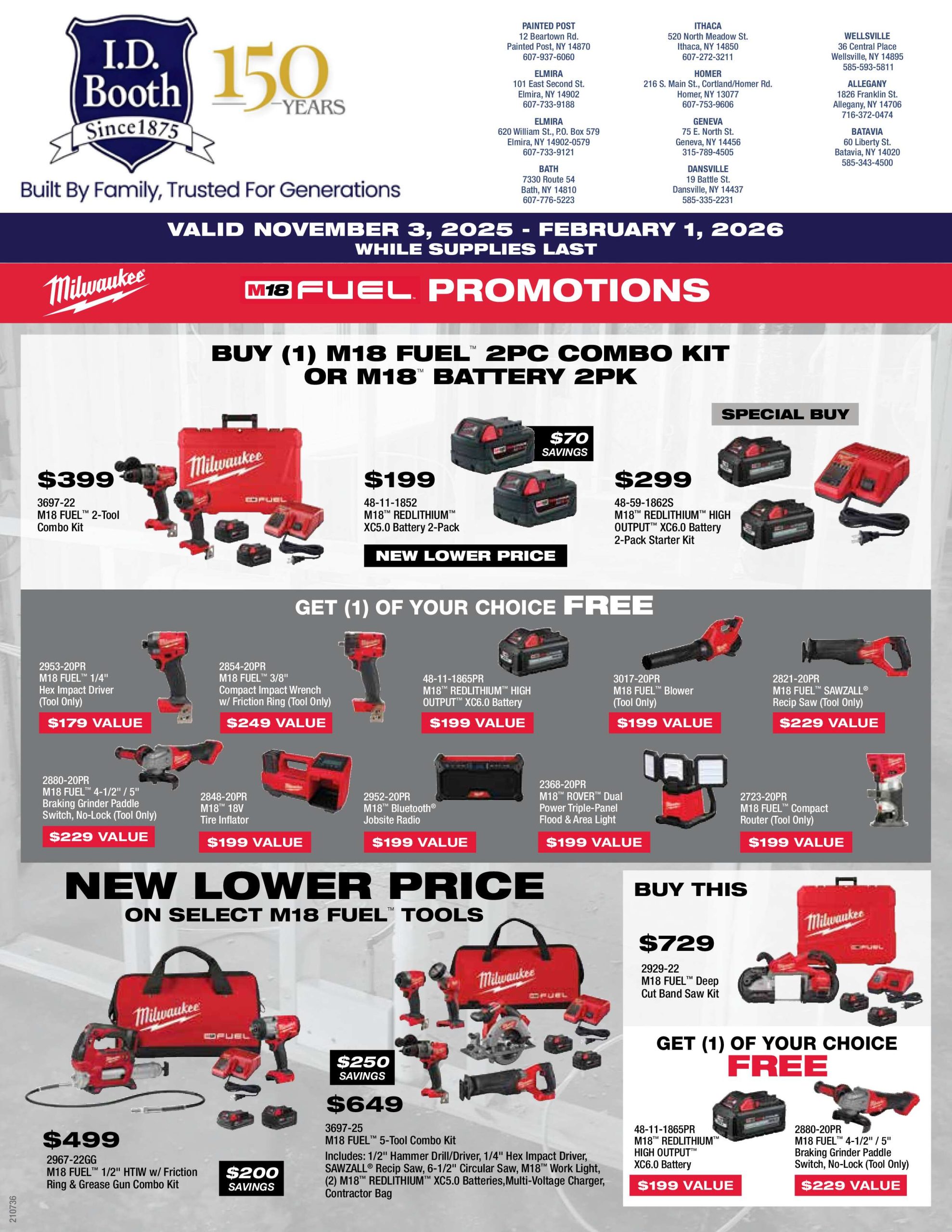 ID Booth & Milwaukee Flyer