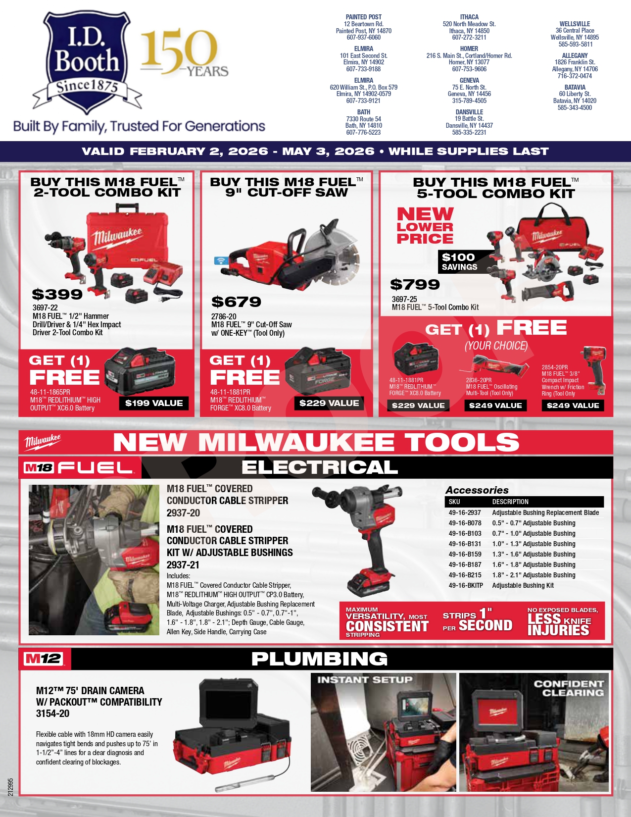 Milwaukee Promo Flyer